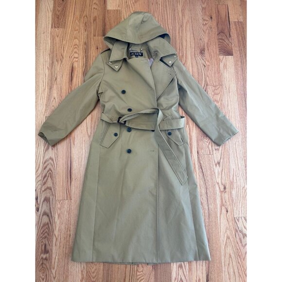 Jcrew long Icon trench coat, 4 - Picture 3 of 5